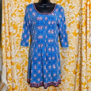 Max Studio Blue and Red Dress size M